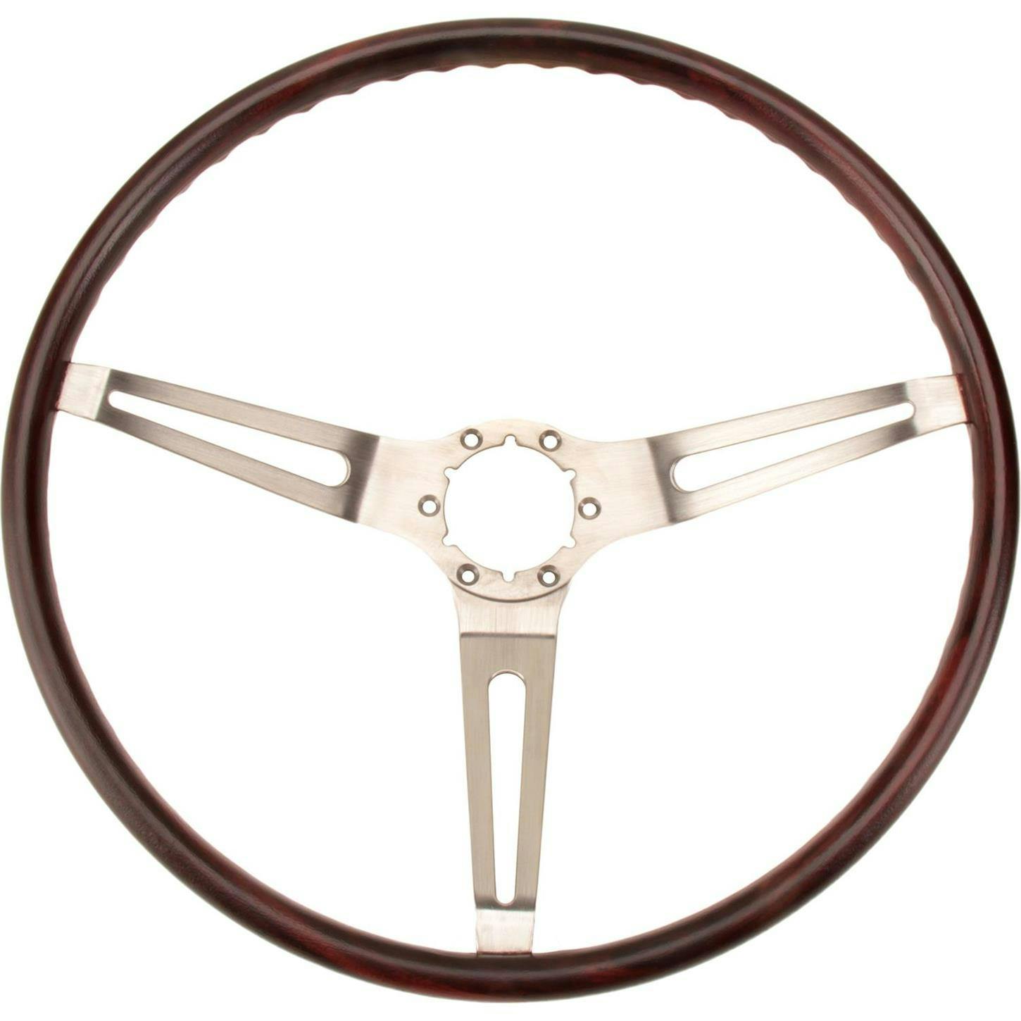 OER 3960722 Rosewood Grip Steering Wheel, 1969-70 Chevy