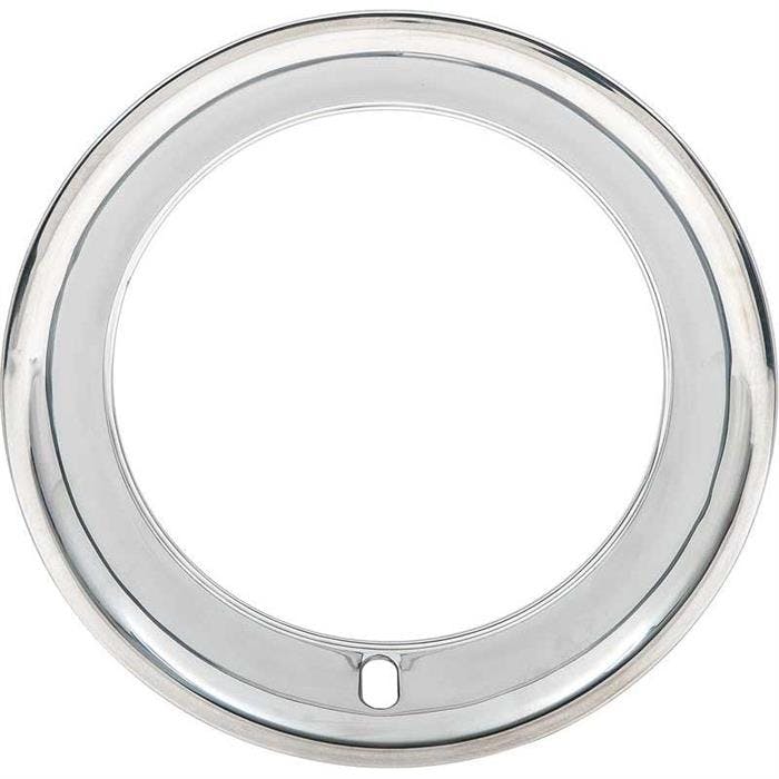 OER TK3125 15 In Stainless Steel Rally Wheel Trim Ring,2-1/4 Deep