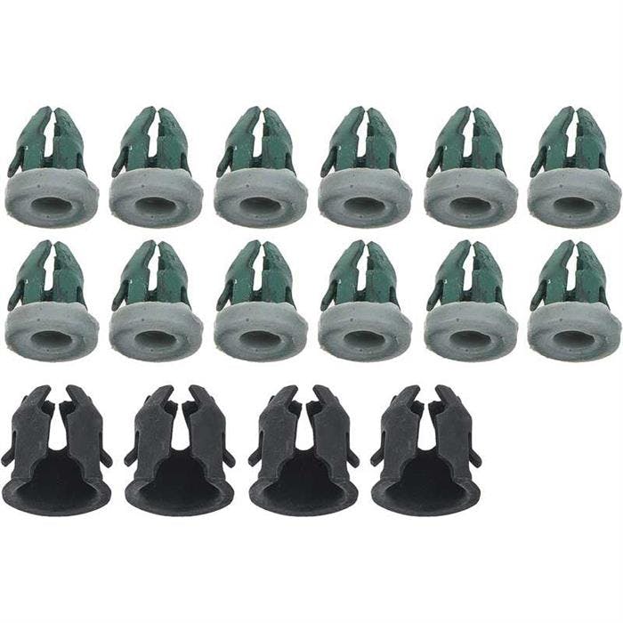 OER R805 Emblem Barrel Nut Kit, 1969 Camaro/Firebird, Standard