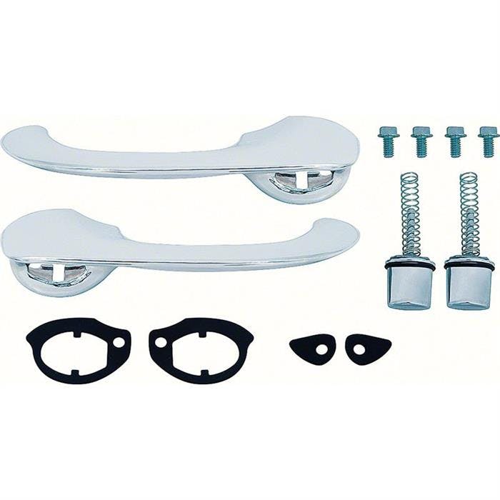 OER R5050 1962-65 Nova Front Outer Door Handle Set, 2 or 4 Door