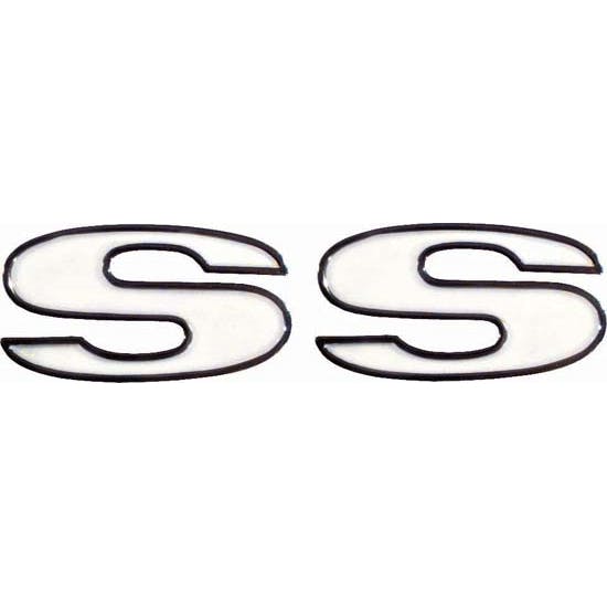 OER 3917718 SS Fender Emblem for 1967 Camaro, Each
