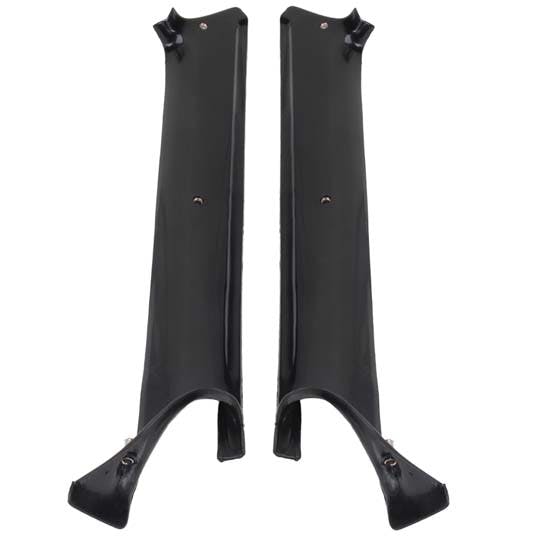 OER K901 1967 Camaro/Firebird Inner Pillar Post Moldings, Black, Coupe