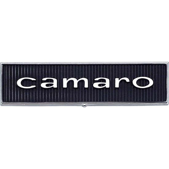 OER 7696122 Standard Door Panel Emblems, 1967 Camaro, Pair