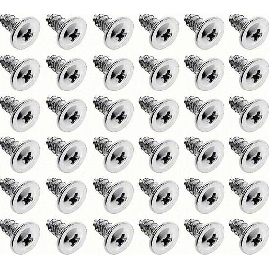 OER K606 67-69 Camaro Wheel Opening Molding Screw Kit, Ea Wheel