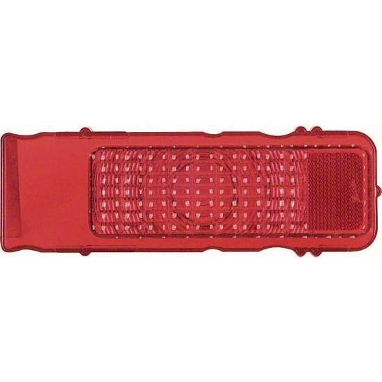 OER 5959934 Standard Red Tail Light Lens for 1968 Camaro, Each