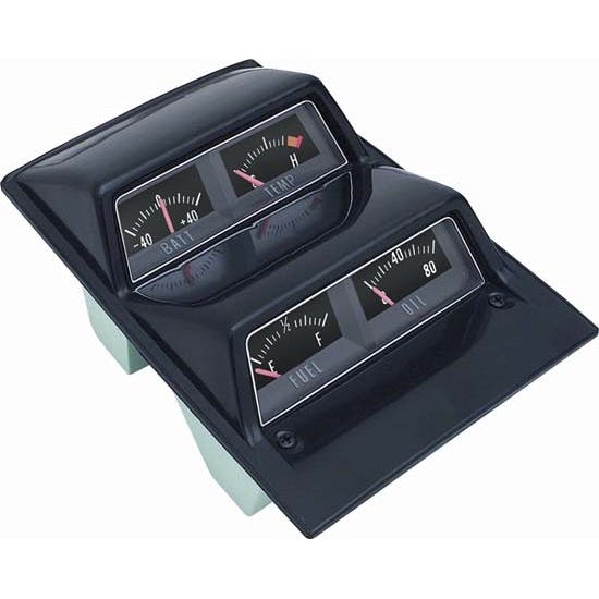 OER 3952636 Center Console Gauge Kit for 1968-69 Camaro/1968-74 Nova