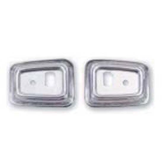 OER K207 68-69 Camaro Deluxe Door Grab Handle Bezels, Chrome, Pr
