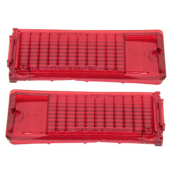 OER K1040 Tail Light Lens, 1968-69 Chevy, Pair