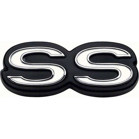 OER 7795107 Reproduction Rear Panel SS Emblem for 1968-72 Nova, Each