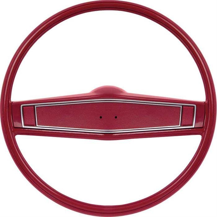 OER *R3494 1969-70 Steering Wheel Kit, Red, Standard Interior