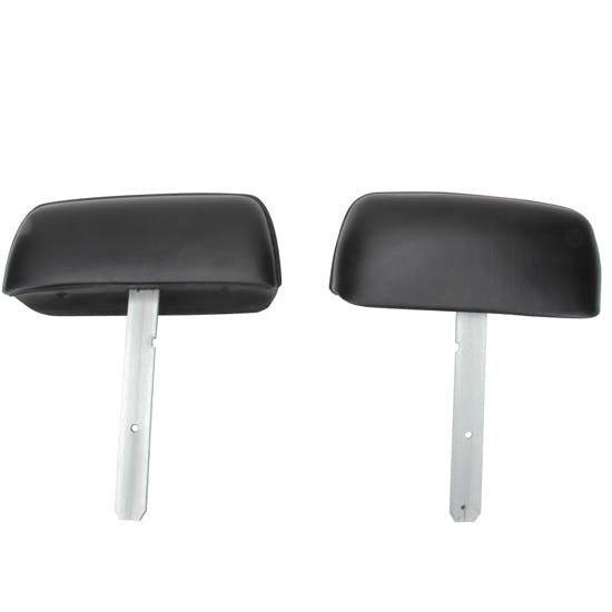 OER K31001 Headrest Assembly, 1969 Camaro, Straight Bar, Pair