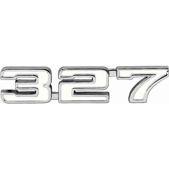 OER 3953625 Reproduction 327 Fender Emblem for 1969 Camaro, Each