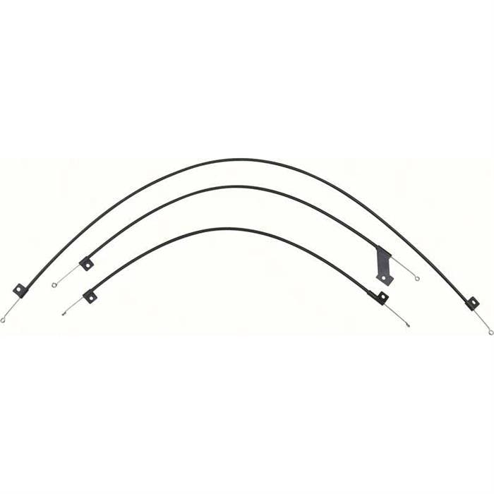 OER K572 69 Camaro, without AC Heater Control Cable Set