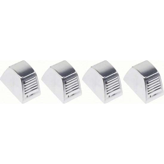 OER K408 Heater Control Knobs for 1967-81 Camaro, Chrome