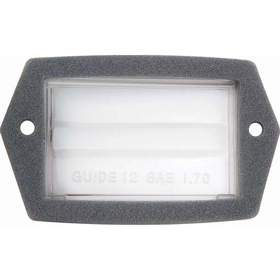 OER 917053 Rear License Plate Lamp Lens w/Gasket, 1970-73 Camaro