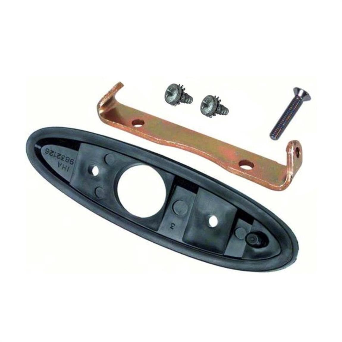 OER R312 Bullet RH Rear View Mirror Mounting Kit, Camaro/Nova/Chevelle