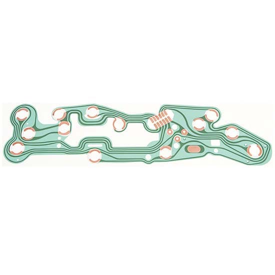 OER 8901670 Instrument Cluster Printed Circuit Board, 1970-81 Camaro