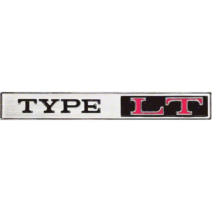OER 9633382 74-76 Camaro Type LT Sail Panel/Rear Panel Emblem