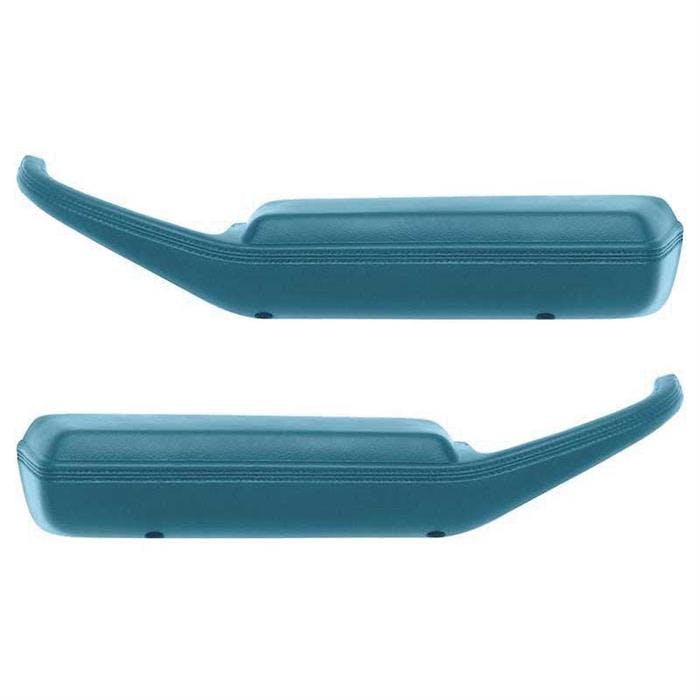 OER K74103 1977-79 Camaro Arm Rest Pad Handles,Light Blue