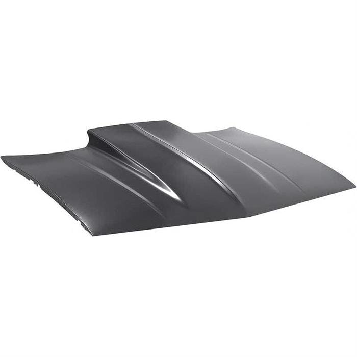 OER 1668292 82-92 Camaro Steel Cowl Induction Hood, 4 In Rise