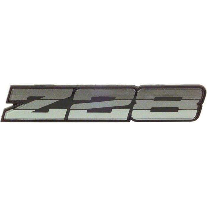 OER 20544118 1985-87 Camaro Z28 Gray Rocker Emblem