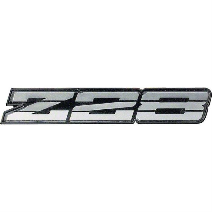 OER 20554148 1985-87 Camaro Z28 Silver Rocker Emblem