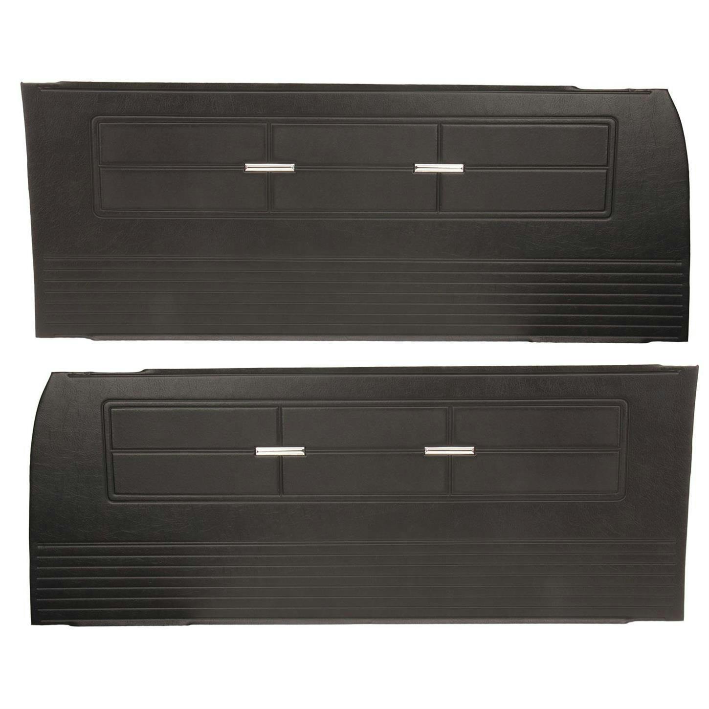 PUI 63XD55 Repro Inner Door Panels, 63 Chevy II/Nova, Blk