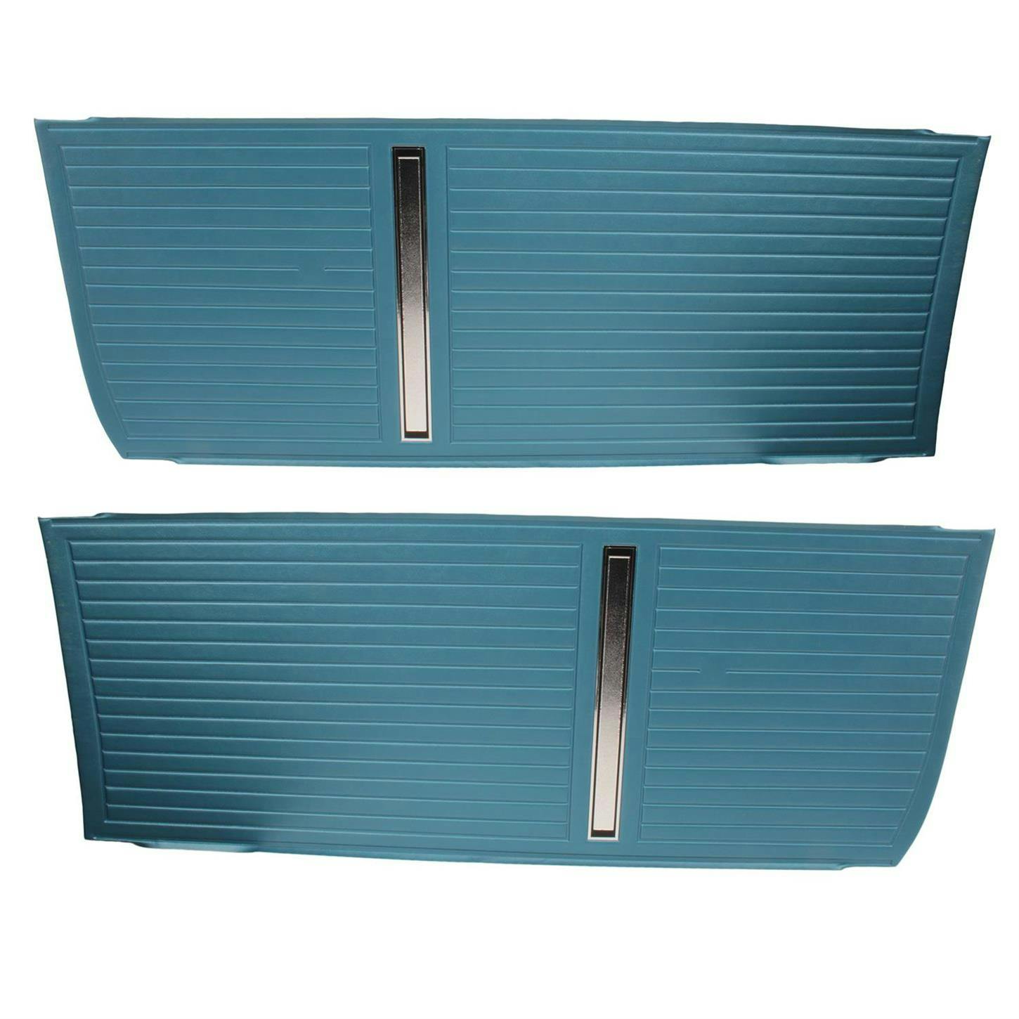 PUI D272 Front Door Panels, 66 Chevy II/Nova 2-Door, Pair