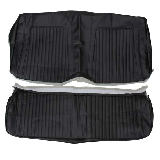 PUI 67FS10C 67-68 Camaro Rear Bucket Seat Upholstery, Pair