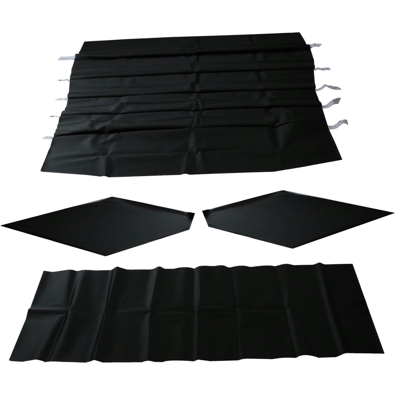 PUI 68XH100B 68-72 Nova Deluxe Headliner, Perforated Black