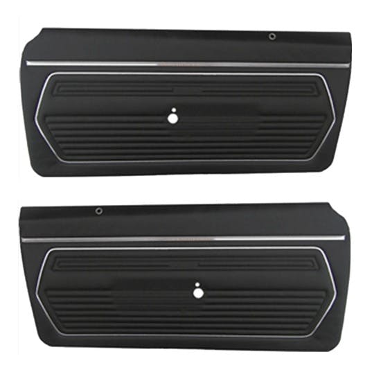 PUI PD220 Front Interior Door Panels, 1969 Camaro, Pair