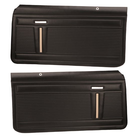 PUI PD340 Interior Door Panels, 1969-70 Nova 2-Door, Pair
