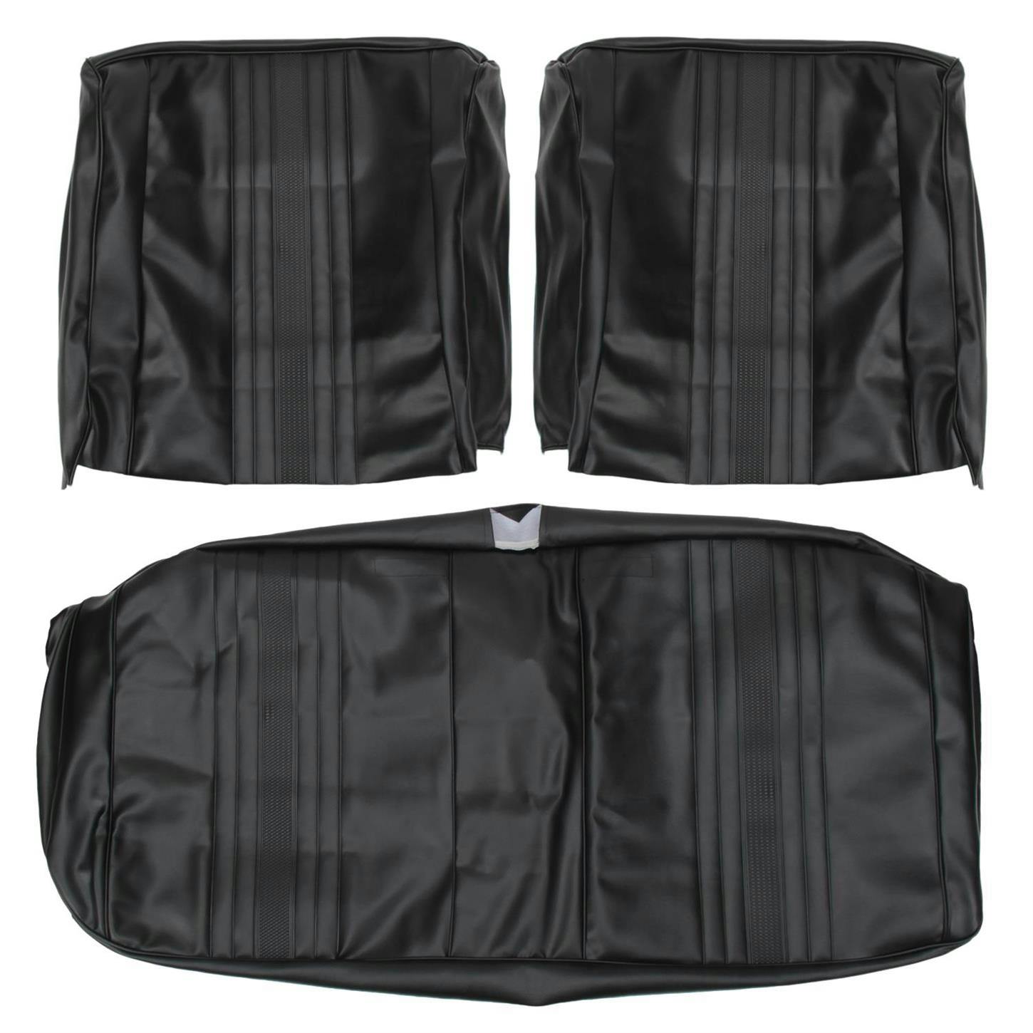 PUI 69XS10B 1969-1971 Nova SS Black Bench Seat Upholstery