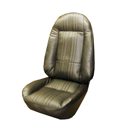 PUI 72XS41U 1972 Nova SS Bucket Seat Upholstery, Sandalwood