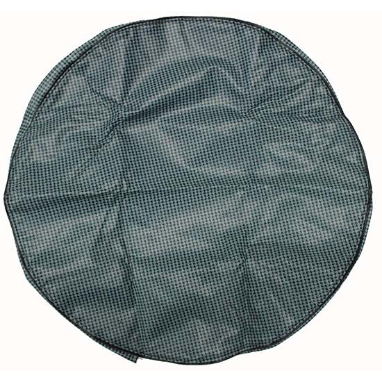 REM Automotive CA-163 Aqua/Houndstooth Spare Tire Cover, 14/15 Inch