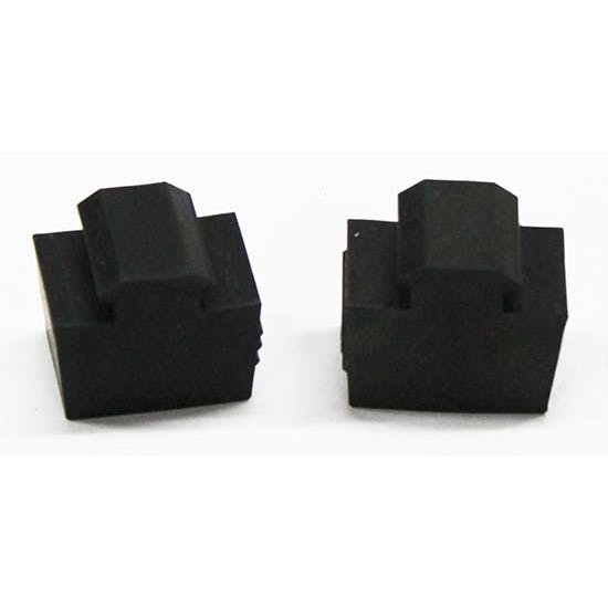 SoffSeal 1058 Brake/Clutch Pedal Rubber Bumpers, Camaro/Chevelle, Pair