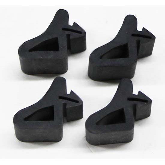 SoffSeal 4067 4-Piece Hood Side Bumpers for 1962-65 Nova