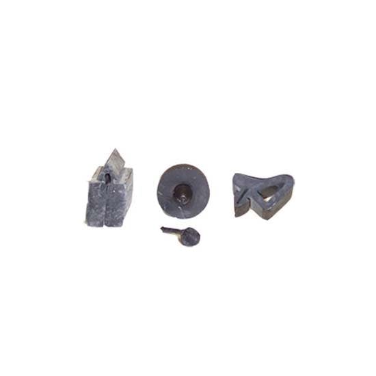 SoffSeal 4091 Rubber Body Stopper Bumpers Kit for 1962-65 Nova