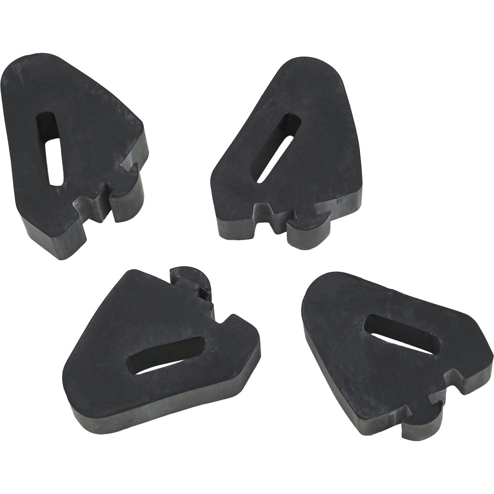 SoffSeal 30241 4-Piece Hood Side Bumpers for 1970-81 Camaro