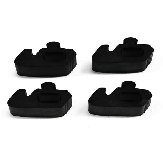 SoffSeal 2179 4-Piece Hood Side Bumper Set for 1968-75 Nova