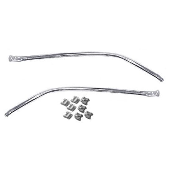 Headliner Trim Moldings, 1966-67 Chevelle, Pair