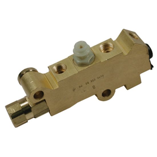 Right Stuff PVK72 Disc/Disc Proportioning Valve, Brass