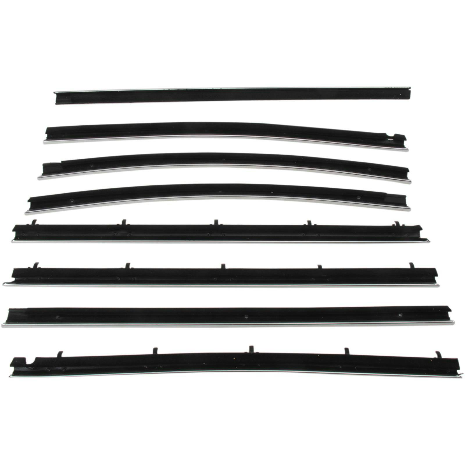 Repops N155R Replacement Windowfelt Kit, 1968-72 Nova 4 Door