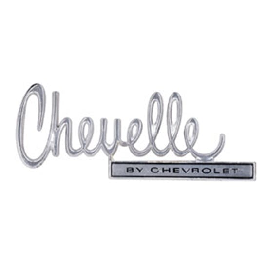 Trim Parts 4676 Reproduction Trunk Lid Emblem for 1970 Chevelle