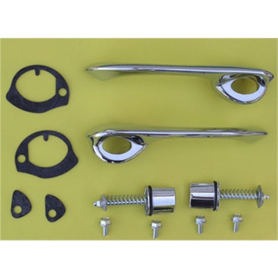 Trim Parts 3062 Outer Front Door Handles for 66-67 Nova, Complete Kit