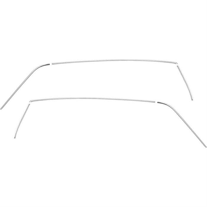 OER 14388 1973-74 Nova Roof Drip Moldings, Coupe/Hatchback