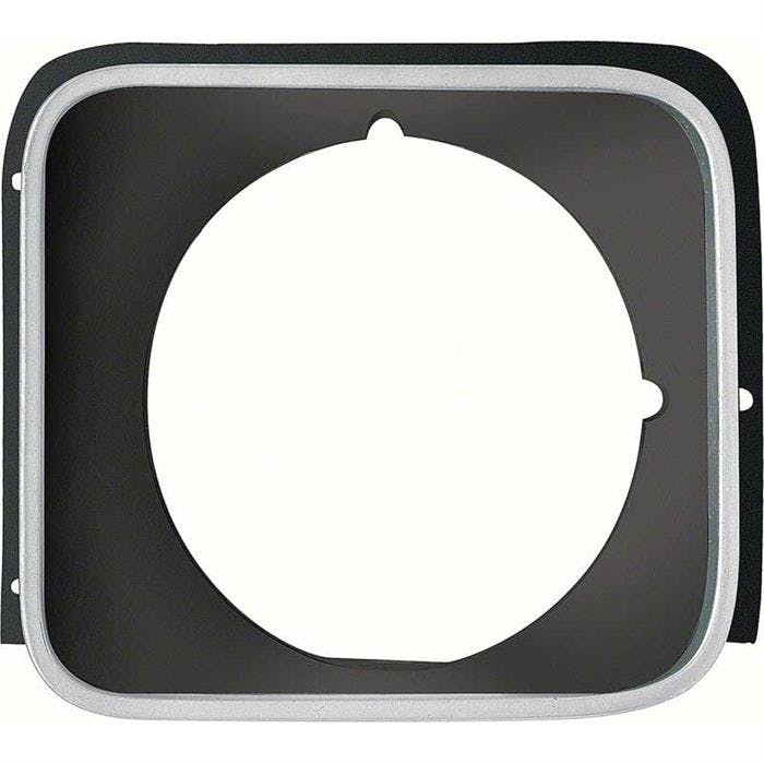 OER 360607 1975-78 Nova SS/Rally Headlamp Bezel, Black, LH