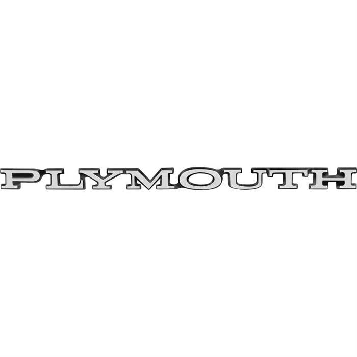 OER 2785791 1968-72 PLYMOUTH Hood/Rear Deck Emblem, Each
