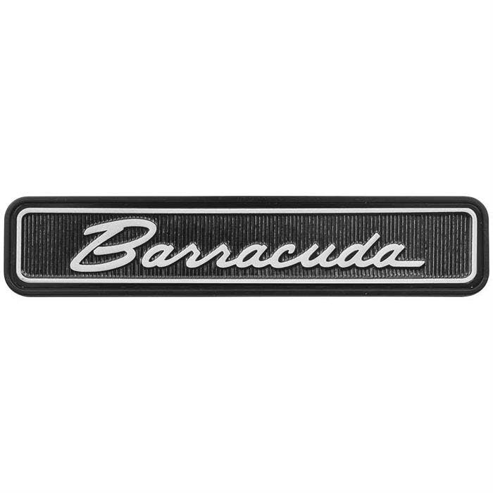 OER 3590126 1971-74 Barracuda Dash Emblem Assembly