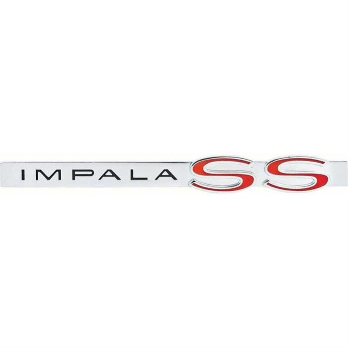 OER 3813890 1962 InImpala SS In Trunk Lid Emblem